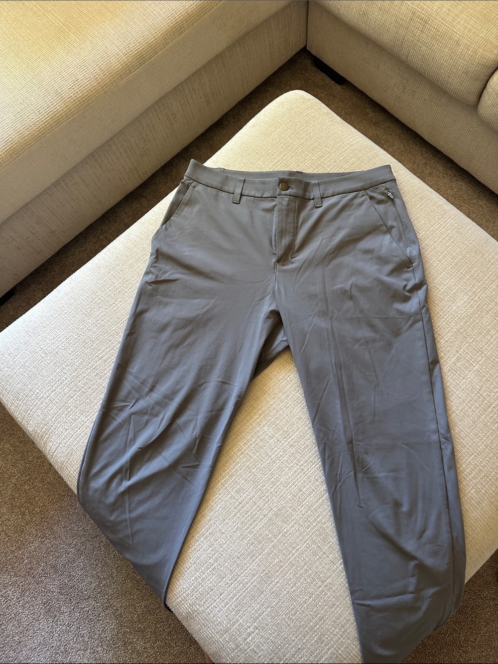 lululemon athletica Men's Slate Gray ABC Trouser